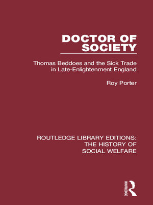 cover image of Doctor of Society